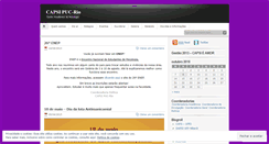 Desktop Screenshot of capsipucrio.wordpress.com
