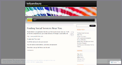 Desktop Screenshot of kellyandlaura.wordpress.com