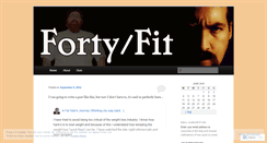 Desktop Screenshot of fortyfatty.wordpress.com