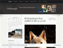 Tablet Screenshot of pelsterapi.wordpress.com