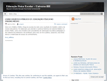 Tablet Screenshot of edufisescolar.wordpress.com