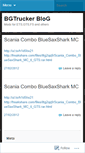 Mobile Screenshot of bgtrucker.wordpress.com