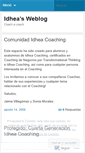 Mobile Screenshot of idhea.wordpress.com