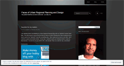 Desktop Screenshot of facesofurbanplanning.wordpress.com