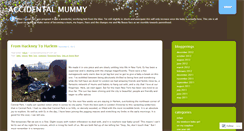 Desktop Screenshot of accidentalmummy.wordpress.com