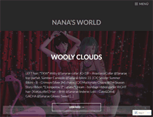 Tablet Screenshot of nanafashionsl.wordpress.com