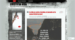 Desktop Screenshot of cristodavida.wordpress.com