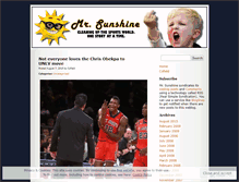 Tablet Screenshot of mrsunshinevegas.wordpress.com