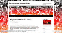 Desktop Screenshot of germanysnextbundeskabinett.wordpress.com