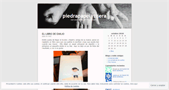 Desktop Screenshot of piedrapapelytijera.wordpress.com