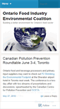 Mobile Screenshot of ontariofiec.wordpress.com
