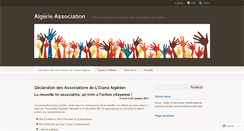 Desktop Screenshot of algerieassociation.wordpress.com