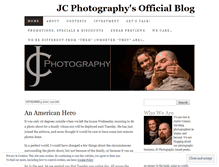 Tablet Screenshot of jcphotographymaine.wordpress.com