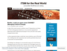 Tablet Screenshot of itsmfortherealworld.wordpress.com