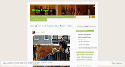 Desktop Screenshot of globalfayre.wordpress.com