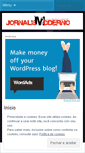Mobile Screenshot of jornalismoderno.wordpress.com