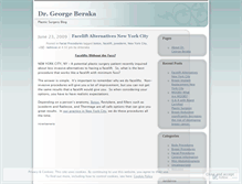 Tablet Screenshot of drberaka.wordpress.com