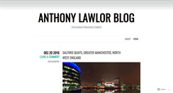 Desktop Screenshot of anthonylawlor.wordpress.com