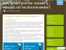 Tablet Screenshot of bostonhousingmarket.wordpress.com