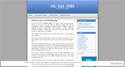 Desktop Screenshot of offshorejobs.wordpress.com
