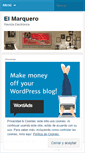 Mobile Screenshot of elmarquero.wordpress.com