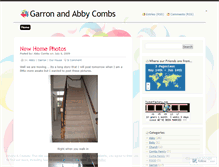 Tablet Screenshot of garronandabbycombs.wordpress.com