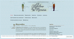 Desktop Screenshot of elalgoritmodelamemoria.wordpress.com