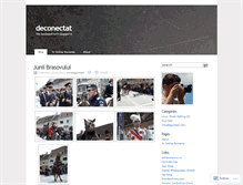Tablet Screenshot of deconectat.wordpress.com