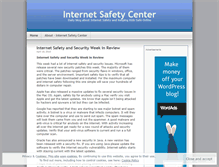 Tablet Screenshot of internetsafetycenter.wordpress.com