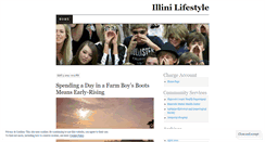 Desktop Screenshot of illiniwestlifestyles.wordpress.com