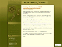 Tablet Screenshot of andreassv79.wordpress.com