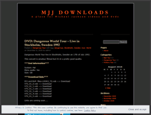 Tablet Screenshot of mjjdownloads.wordpress.com