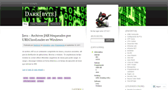 Desktop Screenshot of darkbyteblog.wordpress.com