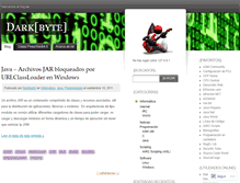 Tablet Screenshot of darkbyteblog.wordpress.com