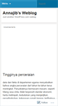 Mobile Screenshot of annajib.wordpress.com