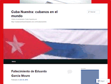 Tablet Screenshot of cubanuestraeu8.wordpress.com