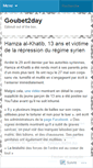 Mobile Screenshot of goubet2day.wordpress.com