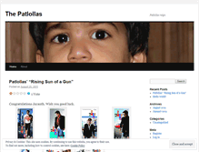 Tablet Screenshot of patlollas.wordpress.com