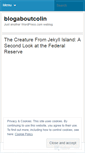 Mobile Screenshot of blogaboutcolin.wordpress.com