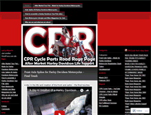 Tablet Screenshot of cprcycleparts.wordpress.com