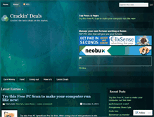 Tablet Screenshot of crackindeals.wordpress.com