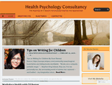 Tablet Screenshot of healthpsychologyconsultancy.wordpress.com