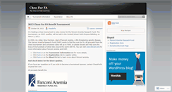 Desktop Screenshot of chessforfa.wordpress.com