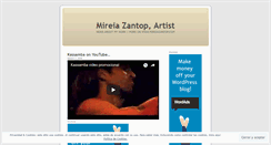 Desktop Screenshot of mireiazantop.wordpress.com