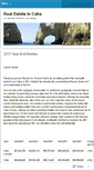 Mobile Screenshot of caborealtor.wordpress.com