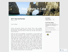 Tablet Screenshot of caborealtor.wordpress.com