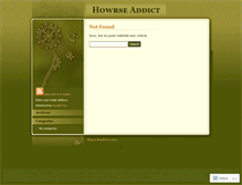 Tablet Screenshot of howrseaddict.wordpress.com