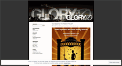 Desktop Screenshot of gloryto.wordpress.com