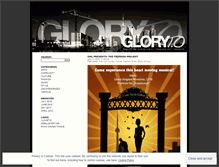 Tablet Screenshot of gloryto.wordpress.com
