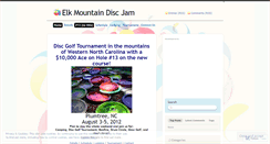 Desktop Screenshot of discjam.wordpress.com